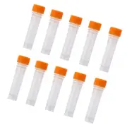 25X 1.5ml Plastic Centrifuge Test Tube Vial Container Self Standing Screw Cap