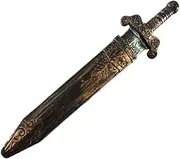 LeeQinersw Roman Knight Role Play Weapon Accessory with Sheath for Outdoor Fun, A