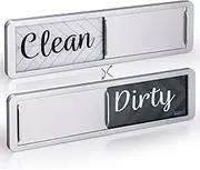 GeeRic Dishwasher Magnet Clean Dirty Sign, Washing Machine Indicator With Adhesive Strong Magnet, Easy Read & Slide Kitchen Aid for Home Office