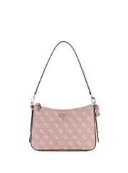GUESS Women's Pink Logo Daryna Shoulder Bag