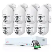 ANRAN 5MP POE Security Camera System Kit Home Outdoor IR & Color Night Vision