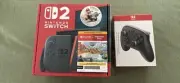 Nintendo Switch 2 W/Mario Kart World, Pro Controller & Membership. Fast Shipping