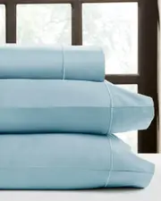 Perthshire Platinum Collection 1000TC Solid Sateen 4pc Sheet Set