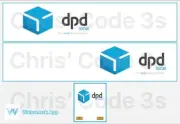 Code 3 Adhesive Vinyl Trailer Decal - DPD local - 1/50 1/76 1/148