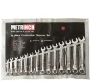Spanner Set METRINC 14 Piece, Metric, SAE, BSW, BA/BSF. Equivalent to 43pc SET