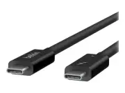 Belkin Thunderbolt 4 Cable (2M, 6.6ft Power Cable), USB-C to USB-C Cable w/ 100W