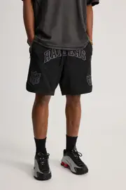 [Factorie] Factorie - Nfl Basketball Short - Lcn nfl black/raiders new stealth collegiate XL LCN NFL BLACK/RAIDERS NEW STEALTH COLLEGIATE
