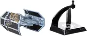 Hot Wheels Star Wars Starships Select Premium Diecast Darth Vader's TIE Advanced Battle Damage Variant