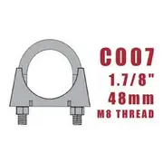 Aunger U-Bolt Clamp M8 X 48Mm - C007