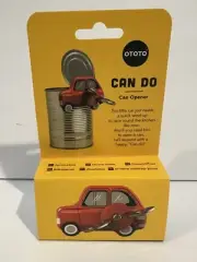 Ototo Can Do “Red Car” Manual Can Opener NEW