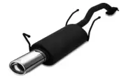 muffler for Hyundai Accent HB 1.3i 44kW 55kW 62kW 1994-1999 Single Tip 120x80mm