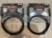 2 Mogami Gold 6’ TRS 1/4 to XLR Female Cables