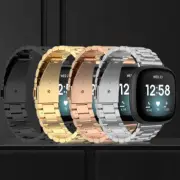 For Fitbit Versa 3 Band Classic Luxury Stainless Steel Wrist Strap Watch Band