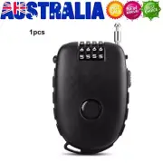 Anti-theft Motorcycle Helmet Lock Motorbike Cable Lock Resettable Helmet Locks