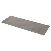 MÖCKLARP custom made worktop, matt grey concrete effect/high pressure porcelain, 1 m²x2.0 cm