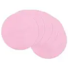 Round Braided Placemats Set of Round Table Mats for Dining Tables 15 6 Pink