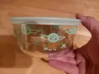 Star Wars The Child ”Baby Yoda” Snacks Pyrex Storage Bowl Container NWT