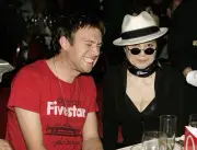 Musician Damon Albarn John Lennons widow artist Yoko Ono attend Th- Old Photo