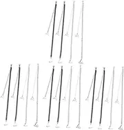 [SHERCHPRY] 4 Pairs Rhinestone Bra Straps Decorative Bra Straps Mutilayered Bra Strap Invisible Bras for Women Strap Women Bra Strap Underwear Dress Multi-layer Rhinestones Miss