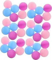 120 Pack Frosted Table Tennis Balls Bounce Play Train Sports Balls Bright Colors for Boys and Girls Adults