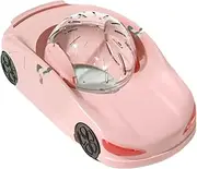 Hamster Running Ball, Pet Exercise Wheel Car, Transparent Fun Toy, Ventilated Design, Lightweight, 29.5x16.5x12cm, for Hamsters, Ferrets and Small Animals