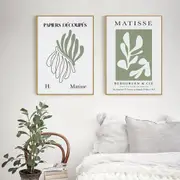 Matisse II 2 sets Canvas Wall Art