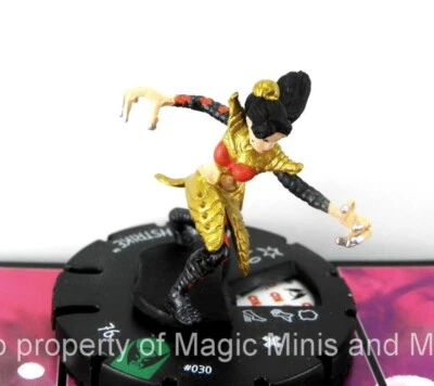Wolverine and the X-Men ~ LADY DEATHSTRIKE #030 HeroClix unc miniature w/card