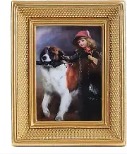 Small Vintage Picture Frames 2.5X3.5 Antique Gold Picture Frames Ornate Wallet