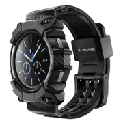 For Samsung Galaxy Watch 4 Case 46mm (2021 Release) Ub Pro Rugged Protective Cover with Watch Strap Bands