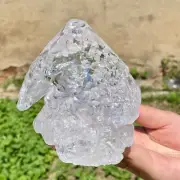 Nirvana Quartz Ice Quartz crystal Himalayan Ice Quartz Natural Crystal Stone