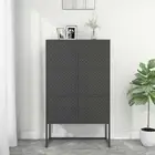 Industrial Steel Highboard Sideboard Buffet Cabinet Storage Locker Rack Cupboard