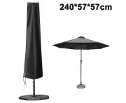 Umbrella Cover, for Patio Umbrella Cover, Umbrella Covers for Outdoor Umbrellas, Waterproof Umbrella Cover Black