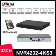 Dahua NVR 32CH Network Video Recorder SMD+ NVR4232-4KS3 No PoE 2 SATA UP TO 40TB