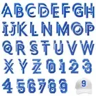 72 Pcs Iron On Letters and Numbers Patches Sewing Applique Patches for Clothes