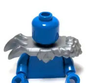 Lego - Minifigure Utensil - Silver, Shoulder Armor, Spiked