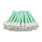 100pc 5.1" Square Rectangle Foam Cleaning Swab Sticks for Solvent Format Inkj...
