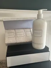 Crabtree & Evelyn CLASSIC Nantucket BRIAR Bath Soap Box Set + Body Lotion BNHTF