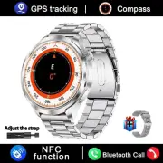 2025 New Multifunctional Sports Waterproof Smart Bracelet Men Watch 1.85 Inch Sc