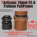 7ARTISANS 10MM F2.8 魚眼鏡頭,適用於全畫幅相機,如索尼 FE、諾基亞 Z、佳能 RF 和徠卡 L 相