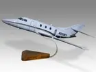 Dassault Breguet Falcon 10 Desk Wood Airplane New Model Large Scale 1/32