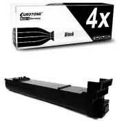 4x Toner Black for Xerox WC-6400-SM WC-6400-XFM WC-6400-S WC-6400-X WC-6400-XF