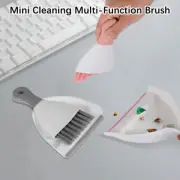 Mini Dustpan and Brush Set Portable Table Top Cleaning Brush and Dustpan beNmN