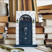 NEW Sherlock Holmes Baker Street Fairy Door, LitJoy Crate, 221 B Baker St London