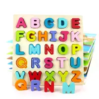 在飛比找蝦皮購物優惠-數字字母拼圖拼板玩具幼兒童早教形狀配對3-6歲男孩女寶寶積木