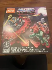 He-Man Mega Construx Masters Of The Universe Battle Cat Vs Roton Pro