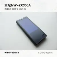 在飛比找Yahoo!奇摩拍賣優惠-國行SONY 索尼 NW-ZX300A 高解析walkman