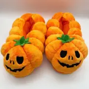 Pumpkin Patch Plush Slippers