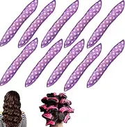 Polka Dot Hair Curler For Effortless, Sleep Styling Sponge Curling Iron Economic and Practical For Beautiful X1H3