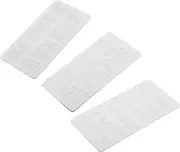 WEKADRIN Nail Art Stamps Kit 3pcs Nail Stencils Metal Templates for Home Manicure