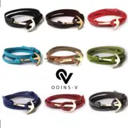 Bracelet Chain Steel Silver Gold Cuban leather Mens Stone Cuff Bracelets Curb UK